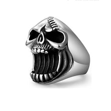 Load image into Gallery viewer, Skull Gothic Skeleton Punk Men's Rings