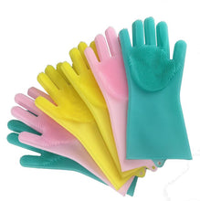 Load image into Gallery viewer, A Pair Magic Silicone Scrubber Rubber Cleaning