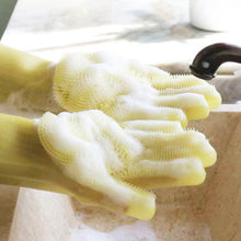 Load image into Gallery viewer, A Pair Magic Silicone Scrubber Rubber Cleaning