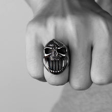 Load image into Gallery viewer, Skull Gothic Skeleton Punk Men's Rings